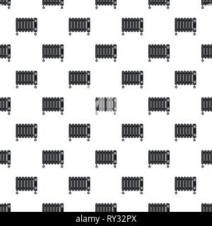 House oil radiator pattern seamless vector repeat geometric for any web design Stock Vector