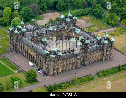 Aerial view of the former Donaldson's School for the deaf in Edinburgh. Stock Photo