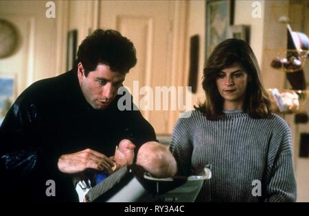 TRAVOLTA,ALLEY, LOOK WHO'S TALKING, 1989 Stock Photo