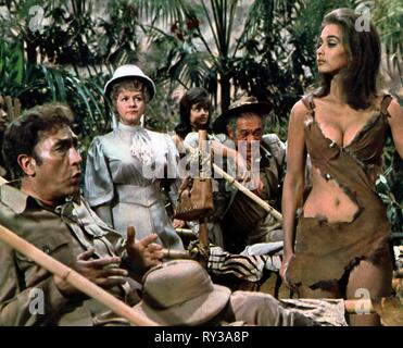 HOWERD,SIMS,JAMES,LEON, CARRY ON UP THE JUNGLE, 1970 Stock Photo