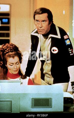 SCHELL,LANDAU, SPACE 1999 , 1975 Stock Photo