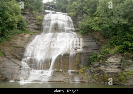 Shequaga Falls, Montour Falls, New York Stock Photo