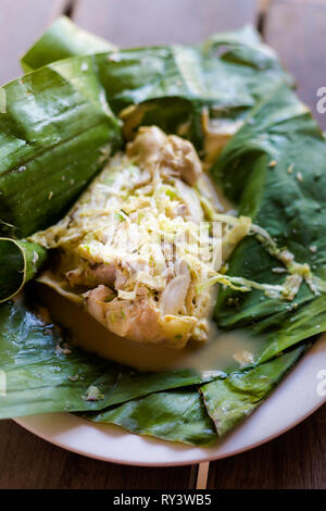 Mok Pa Recipe- Fish Steamed in Banana Leaves {Gluten-Free,Dairy-Free}