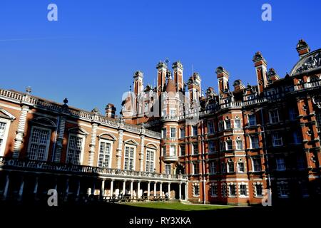 Royal Holloway University of London Stock Photo