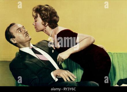 NIVEN,MACLAINE, ASK ANY GIRL, 1959 Stock Photo