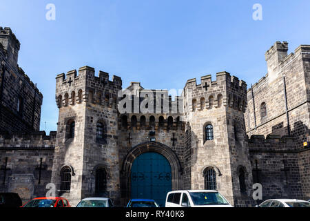 HMPrison Armley. Leeds. An historical prison in Yorkshire. Stock Photo