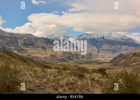 Scenery in beautiful Patagonia National Park, Aysen, Patagonia, Chile Stock Photo