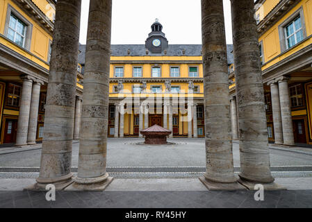 Hauptgebaeude, Muenchener Rueckversicherung, Koeniginstrasse, Muenchen, Bayern, Deutschland, Münchener Rückversicherung, Königinstrasse Stock Photo