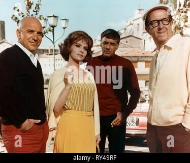 SAVALAS,LOLLOBRIGIDA,LAWFORD, BUONA SERA  MRS. CAMPBELL, 1968 Stock Photo