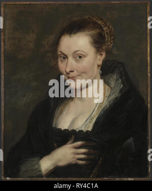 Portrait of Isabella Brant, c. 1620-1625. Peter Paul Rubens (Flemish, 1577-1640). Oil on wood; framed: 83 x 73.5 x 9 cm (32 11/16 x 28 15/16 x 3 9/16 in.); unframed: 53 x 46 cm (20 7/8 x 18 1/8 in Stock Photo