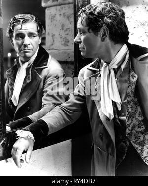 RONALD COLMAN, A TALE OF TWO CITIES, 1935 Stock Photo