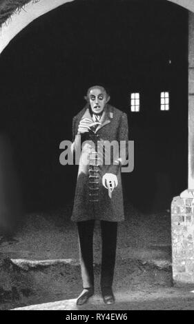 MAX SCHRECK, NOSFERATU  A SYMPHONY OF HORROR, 1922 Stock Photo