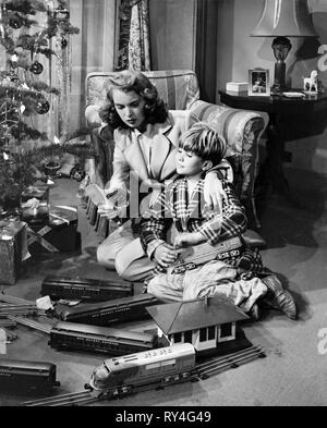 LEIGH,GEBERT, HOLIDAY AFFAIR, 1949 Stock Photo