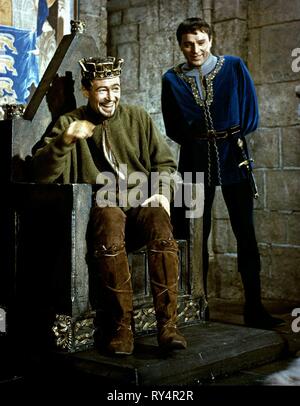 O'TOOLE,BURTON, BECKET, 1964 Stock Photo