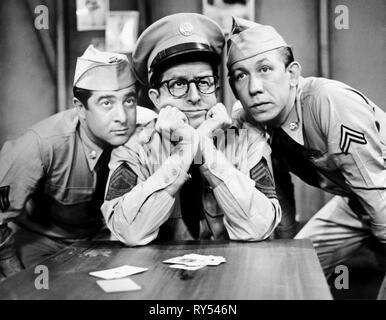 LEMBECK,SILVERS,MELVIN, THE PHIL SILVERS SHOW, 1955 Stock Photo