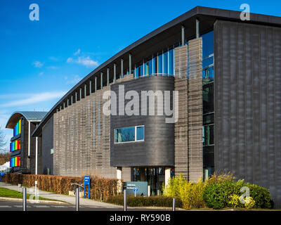 Cavendish Physics of Medicine Building & Maxwell Centre - University of Cambridge Cavendish Laboratory on the West Cambridge Site. Architects BDP. Stock Photo