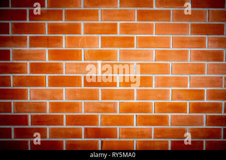 Old brown stone bricks wall pattern background of brick wall Stock Photo