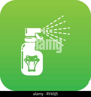Pesticide icon, simple style Stock Vector
