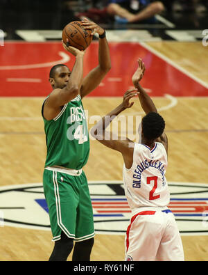 Boston Celtics center Al Horford (42) during an NBA basketball game ...