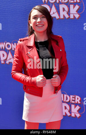 Brianna Denski at the premiere of the animated film 'Wonder Park / Welcome to the Wonder Park' at the Regency Village Theater. Los Angeles, 10.03.2019 | usage worldwide Stock Photo