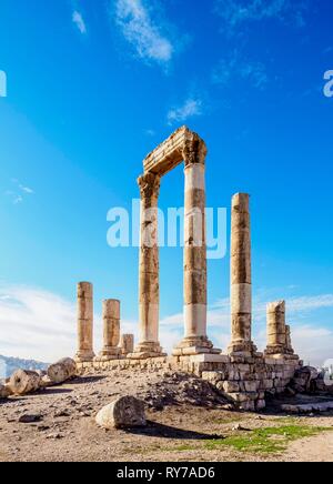 Temple of Hercules Ruins, Amman Citadel, Amman Governorate, Jordan Temple of Hercules Ruins, Amman Citadel, Amman Governorate, Jordan