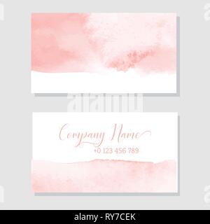Hand Painted Art Of Watercolor Paint On Watercolor Paper Stock Vector
