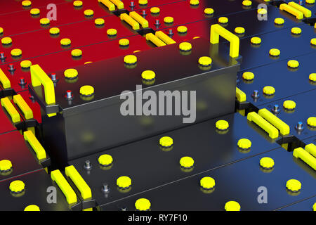 3D rendering. 24v battery for truck. Commercial vehicle accumulator Stock  Photo - Alamy