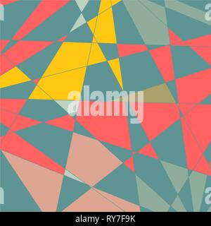 Polygonal Mosaic Background. Stock Vector
