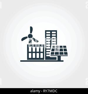 Urban Development creative icon. Monochrome style design from urbanism icons collection. Urban Development icon for web design, apps, software, print Stock Vector