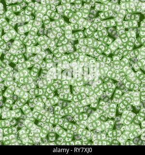 Dollar seamless pattern background. Vector illustration money. Currency paper design Stock Vector