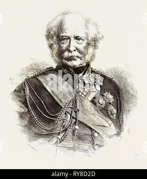 The Late Field Marshal Lord Gough 1869 Stock Photo