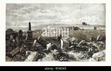 The Crimea Revisited: Graves of British Soldiers 1869 Stock Photo