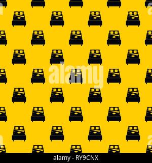 Bed pattern vector Stock Vector