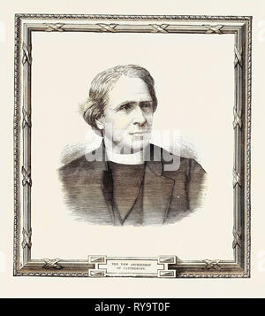 Edward White Benson, 14 July 1829 – 11 October 1896, Was Archbishop of Canterbury from 1883 Until His Death Stock Photo