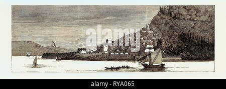 The Russo-Turkish War, the Key of the Dardanelles: Kilid Bahr, on the European Shore Stock Photo