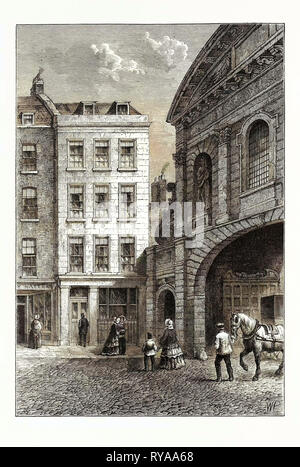 Child's Banking-House, Fleet Street next to Temple Bar Gateway, London ...