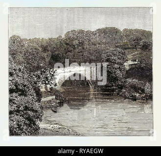 Aberdeen, Brig O' Balgownie, Across the Don, UK Stock Photo