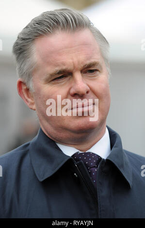 London, UK. 13th Mar, 2019. Politicians on College Green Houses of Parliament following Spring budget. Credit: JOHNNY ARMSTEAD/Alamy Live News Stock Photo