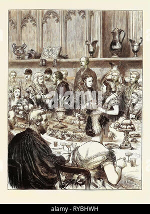 The Loving Cup: A Sketch at the Lord Mayor's Banquet at Guildhall Stock Photo