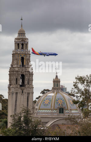 California Tower San Diego Stock Photo