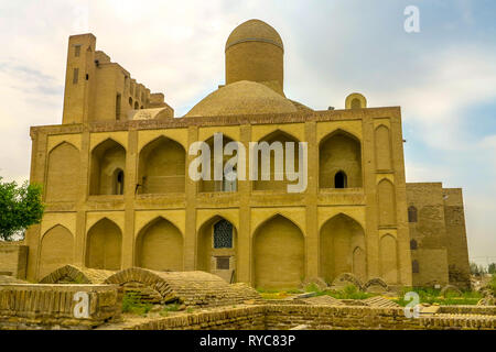 Bukhara Old City Chor Bakr Necropolis Side Viewpoint Stock Photo