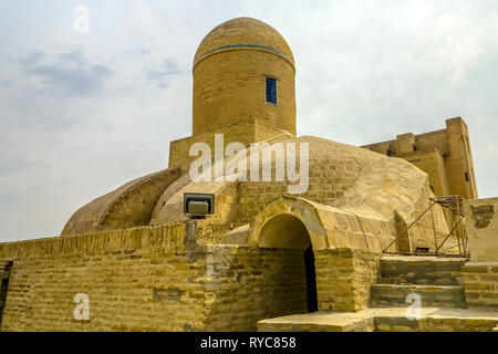 Bukhara Old City Chor Bakr Necropolis Roof Dome Viewpoint Stock Photo