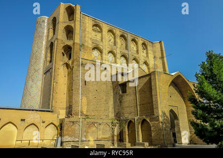 Samarkand Tashkent Road Bibi Khanym Mosque Facade Back View Stock Photo