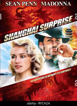 MADONNA, SEAN PENN POSTER, SHANGHAI SURPRISE, 1986 Stock Photo