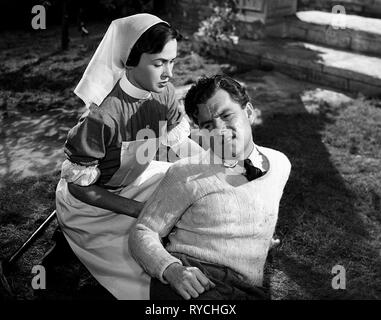 DOROTHY ALISON, KENNETH MORE, REACH FOR THE SKY, 1956 Stock Photo