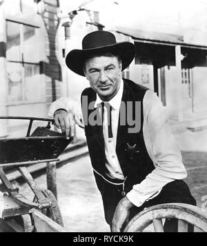 GARY COOPER, HIGH NOON, 1952 Stock Photo