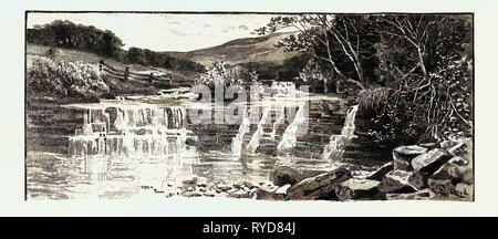 In Weardale, a Dale, or Valley, of the East Side of the Pennines in County Durham, in England. UK Stock Photo