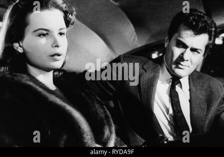 SUSAN HARRISON, TONY CURTIS, SWEET SMELL OF SUCCESS, 1957 Stock Photo