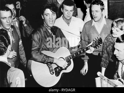 ELVIS PRESLEY, KING CREOLE, 1958 Stock Photo