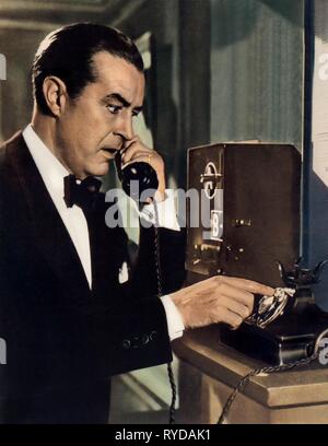 RAY MILLAND, DIAL M FOR MURDER, 1954 Stock Photo